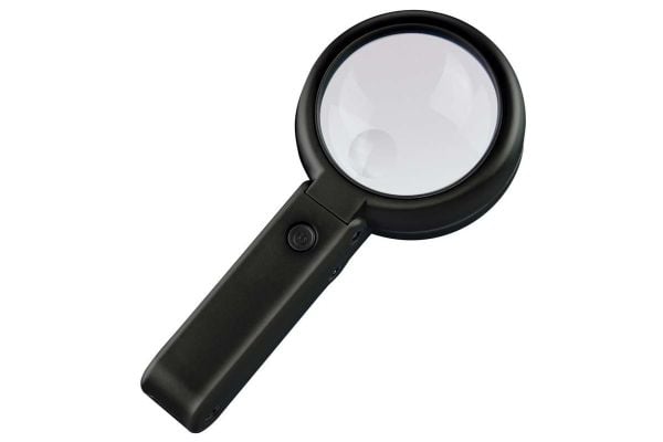 Lightcraft sammenleggbar LED-lupe (med inbult stativ)