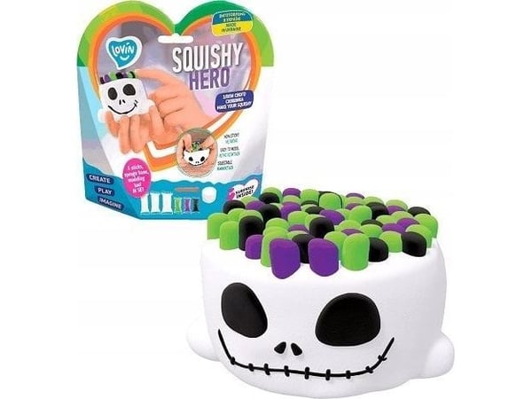 Maksik Ciastolina-sett lett ciastolina Squishy Scary 70126
