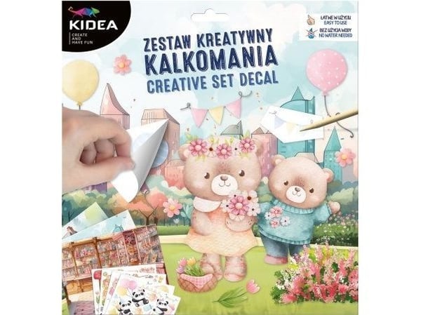 Derform ZEST KREAT Kalkomani E Kidea Pud