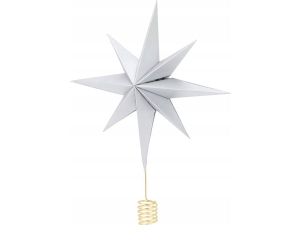 Home Styling Collection stjerne på juletre av papir, 30 cm