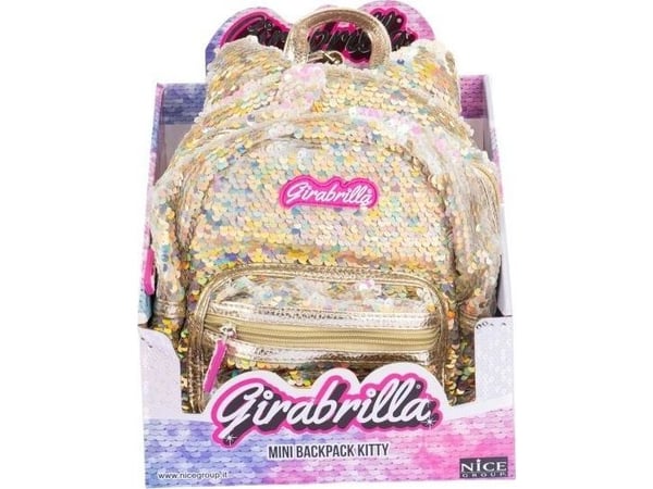 Fin ryggsekk Girabrilla Cat Gold