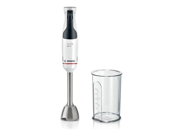 Bosch Serie | 4 ErgoMaster MSM4W410 - Håndmikser - 800 W - hvit/antrasitt