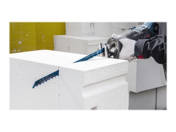 Bosch Expert Aerated Concrete S 1141 HM - Sagblad - for gjennomluftet betong - lengde: 225 mm - bredde: 19 mm