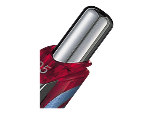 Pentel EnerGel XM - Rulleballpenn - rød - gelblekk - 0.5 mm - ekstra fin - retraktil