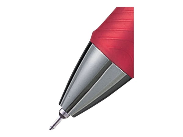 Pentel EnerGel XM - Rulleballpenn - rød - gelblekk - 0.5 mm - ekstra fin - retraktil