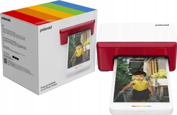 Polaroid Hi-Print 4x6 Photo Printer White, Termisk, 4" x 6" (10x15 cm), Bluetooth, Hvit
