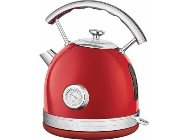ProfiCook PC-WKS 1192, 1,7 l, 2200 W, Röd, Metall, Rostfritt stål, Vattennivå indikator, Överhettningsskydd