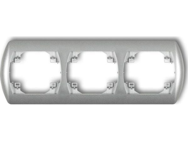 Karlik TREND vaakakehys kolminkertainen kultainen metallinen 8RH-3