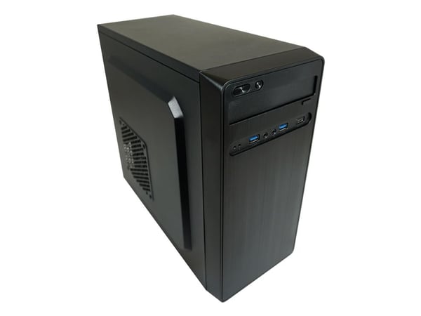 LC Power - SFF - ei virtalähdettä - musta - USB/Audio
