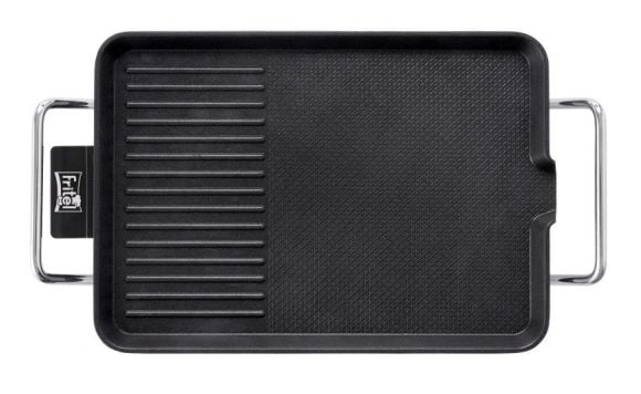 Fritel GT 1075, Sort, Sølv, Rektangulær, Rotasjon, Grillnett + steketakke, 280 x 200 mm, Aluminium