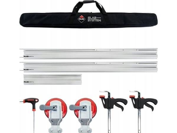 Sett med 3 guider og tilbehør for Rubi cutter TC-125 G2 [51949]
