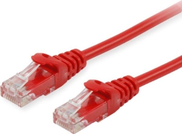 Equip 603122, 0,25 m, Cat6a, U/UTP (UTP), RJ-45, RJ-45, Rød