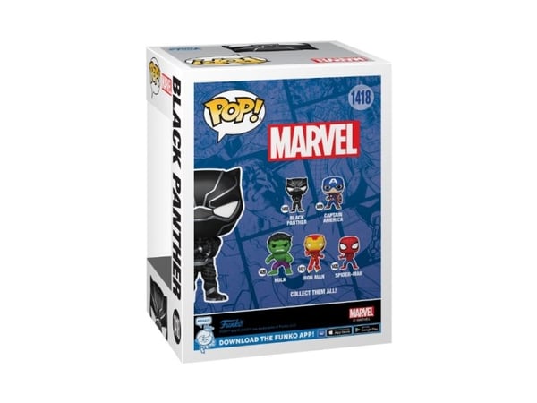 FUNKO POP! vinylfigur: Marvel - Black Panther, 9,5 cm