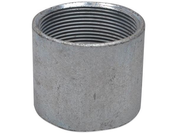 Gängad muffe galvaniserad 3/8