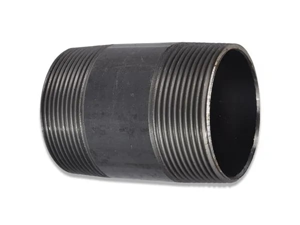 Nippelrör svart 1 - 50 mm