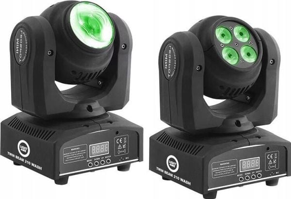 LIGHT4ME ML TWIN BEAM 210 WASH mini bevegelig lampe L