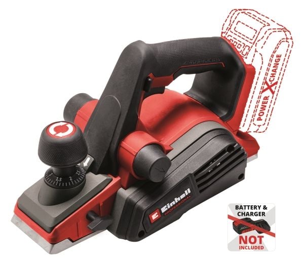 Einhell TP-PL 18/3 Li BL, Sort, Rød, 2,5 cm, 8,2 cm, Batteri, 18 V, 2,63 kg - SOLO