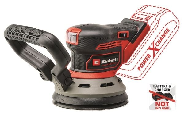 Einhell TP-RS 18/32 Li BL - Solo, Gulvsliper, Sort, Rød, 24000 RPM, 1,11 kg - SOLO