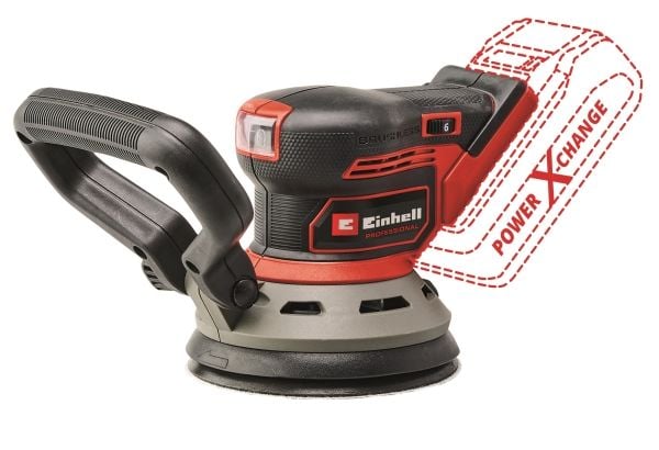 Einhell TP-RS 18/32 Li BL - Solo, Gulvsliper, Sort, Rød, 24000 RPM, 1,11 kg - SOLO