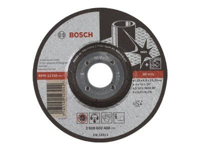 Bosch Expert for INOX AS 30 S INOX BF - Slipeskive - for metall, rustfritt stål - 125 mm