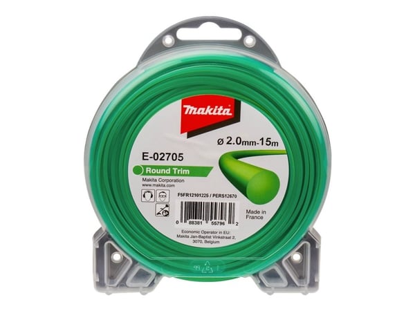 Makita - Gresstusserstreng - 2 mm - lengde: 15 m - for Makita UR180DZ