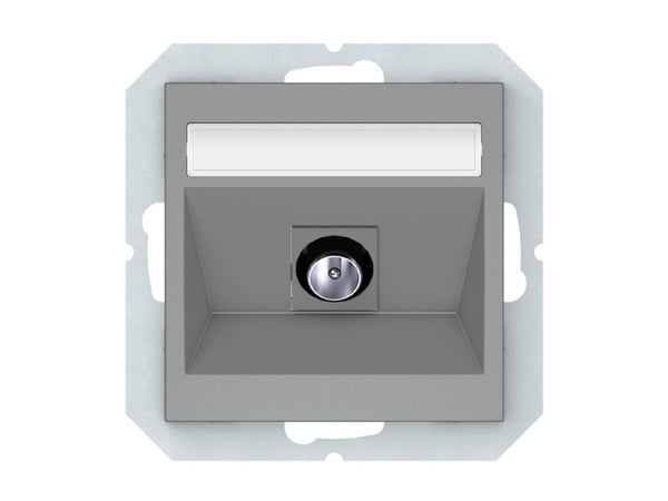 TV SOCKET GREY TVL01-02 QR1000