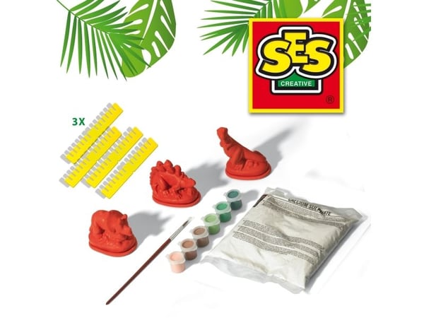 SES Creative Cast & malli - Dinosaurs