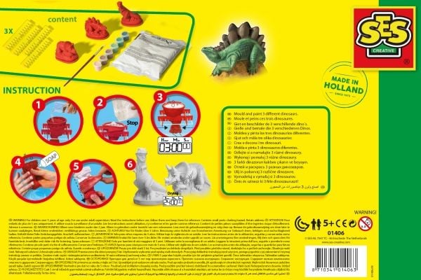 SES Creative Cast & malli - Dinosaurs