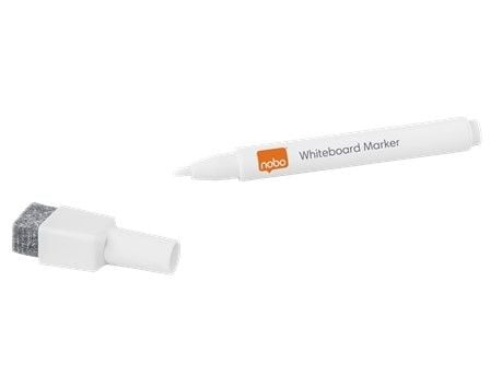 Whiteboardmarker Nobo magnetisk fine hvid - (6 stk.)