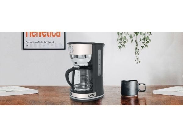 Muse MS-220 SC, Kaffebrygger (drypp), 1,4 l, Malt kaffe, 1000 W, Hvit