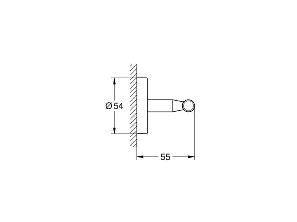 GROHE Start Cosmopolitan, Krom, 1 styck