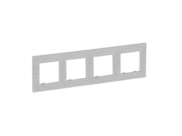 Legrand Niloe Step nelinkertainen runko 863894 harjattu alumiini