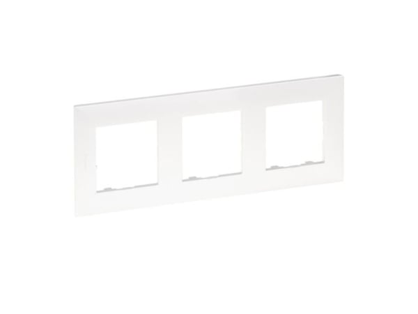 Legrand kolminkertainen kehys Legrand Niloe Step 863693 pearl