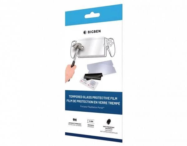 NACON PSPORTALTEMPGLASS, Skjermbeskytter, Playstation Portal, Gjennomsiktig, Ripebestandig, 230 mm, 116 mm