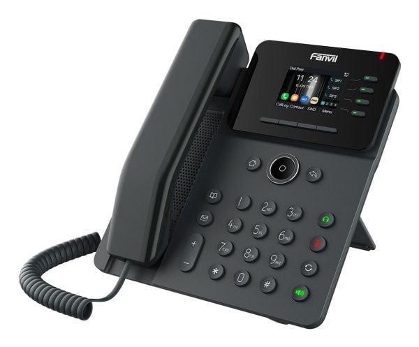 Fanvil V61W, IP-telefon, Sort, Kablet håndsett, SIP-info, 4 linjer, 1000 oppføringer