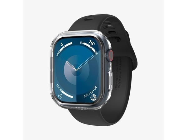 Spigen Thin Fit, Kotelo, Älykello, Läpinäkyvä, Apple, Apple Watch 10 (46mm), Polykarbonaatti (PC)