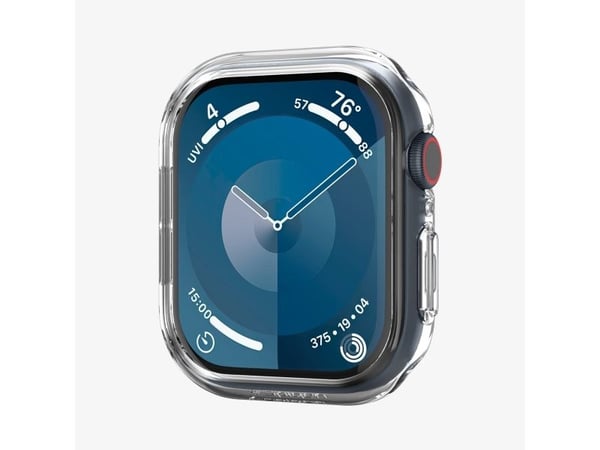Spigen Thin Fit, Kotelo, Älykello, Läpinäkyvä, Apple, Apple Watch 10 (46mm), Polykarbonaatti (PC)
