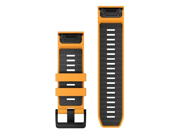 Garmin QuickFit-Armband 26 mm Silikon Spark Orange/Graphit (010-13393-01)
