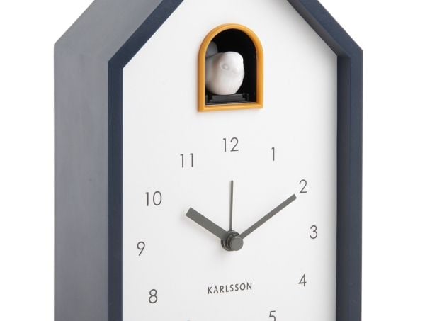 Karlsson KA6015DB, Bord, Digital klokke, Andre, Mørkeblå, Akrylonitril-butadien-styren (ABS), Batteri