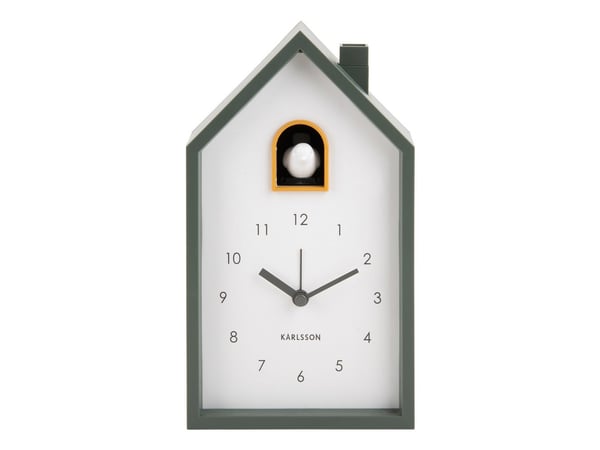 Karlsson KA6015GR, Bord, Digital klokke, Andre, Grønn, Akrylonitril-butadien-styren (ABS), Batteri
