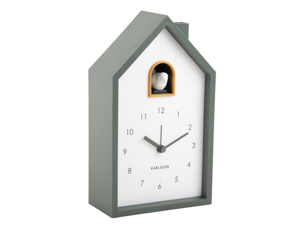 Karlsson KA6015GR, Bord, Digital klokke, Andre, Grønn, Akrylonitril-butadien-styren (ABS), Batteri