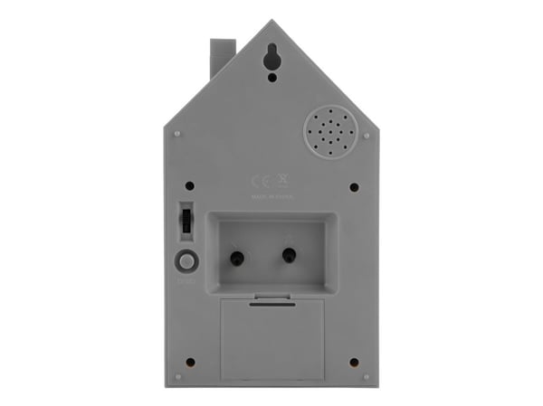 Karlsson KA6015GY, Bord, Digital klokke, Andre, Grå, Akrylonitril-butadien-styren (ABS), Batteri