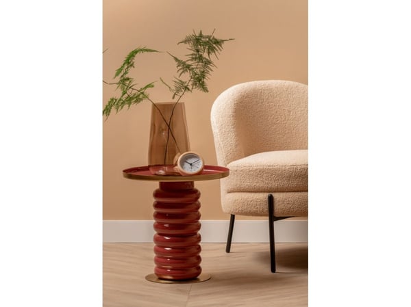 Karlsson Neat, Quartz vekkerklokke, Hvit, Tre, Innendørs, 12h, 1 stk, Analog