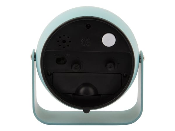 Karlsson KA5972GR, bord, digital klokke, rund, grønn, jern, batteri