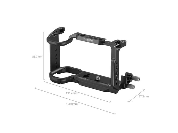 SmallRig 4867, 150 mm, 85,7 mm, 57,3 mm, 124 g, 184 mm, 102,5 mm