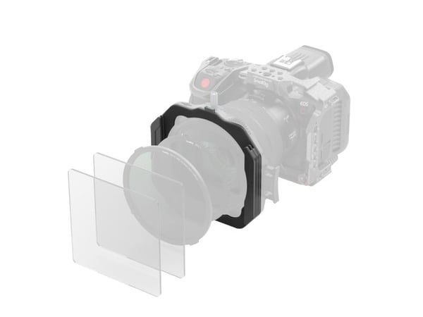 SmallRig 4654, Kameran suotimen pidike, musta, Alumiini, Lasikuitu, Nailon, Ruostumaton teräs, 120 mm, 120 mm, 16 mm