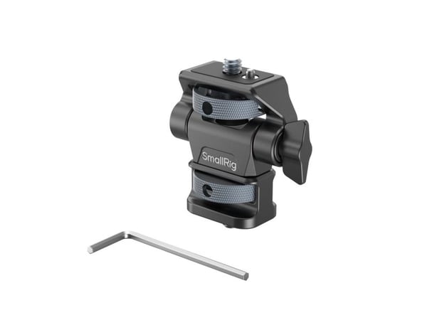SmallRig 4886, Skjermmontering, Sort, Aluminium, Silikon, Rustfritt stål, 1/4-20", 360°, 62,6 mm