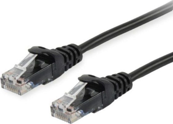 Equip 625474, 0,15 m, Cat6, U/UTP (UTP), RJ-45, RJ-45, Sort