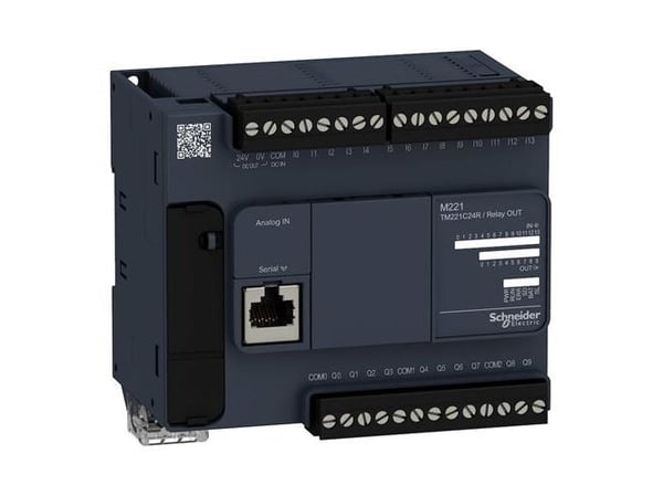 Schneider Electric TM221C24R, IP20, 50 - 60 Hz, 110 mm, 70 mm, 90 mm, 395 g