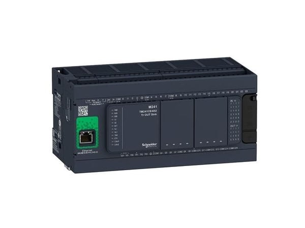 Schneider Electric TM241CE40R, IP20, 50 - 60 hz, -10 - 50 ° C, -25 - 70 ° C, 190 mm, 95 mm